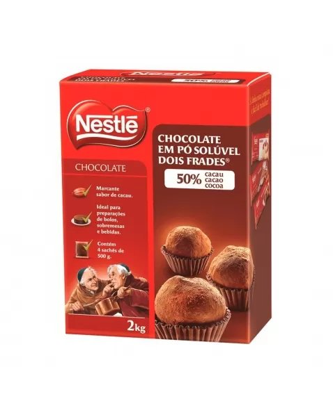 CHOCOLATE EM PO 50% NESTLE 1KG