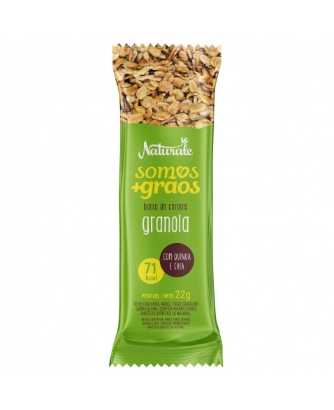 BARRA DE CEREAL GRANOLA NATURALE DP24X22G