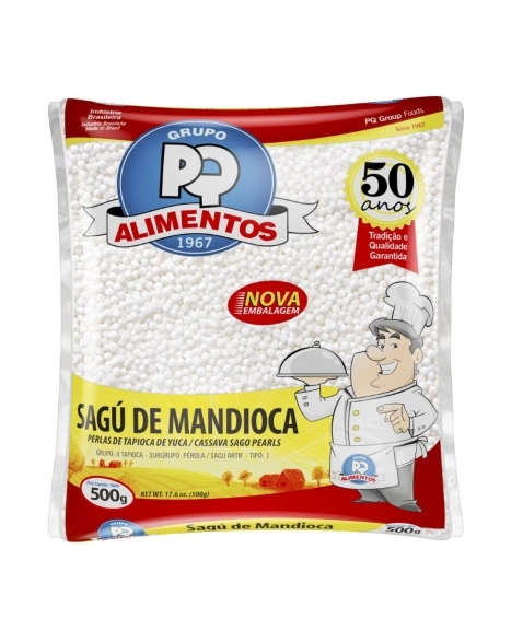 SAGU MANDIOCA PQ 500G