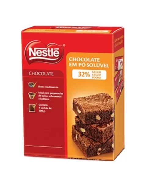 CHOCOLATE EM PO 32% NESTLE 1KG