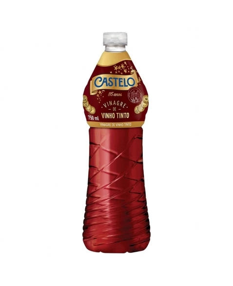 VINAGRE VINHO TINTO CASTELO 750ML