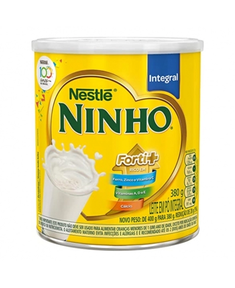 LEITE EM PO NINHO INTEGRAL LT 400G