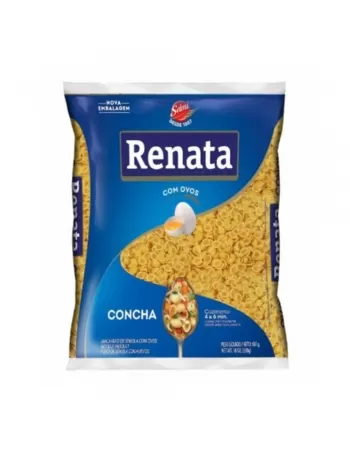 MACARRAO C/OVOS CONCHINHA RENATA 500G