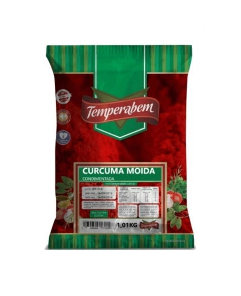 CURCUMA MOIDA TEMPERABEM 1,01KG