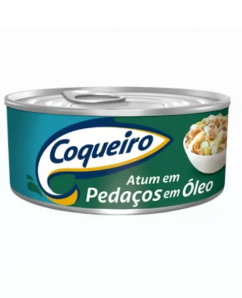 ATUM COQUEIRO EM PEDACOS OLEO LT170G