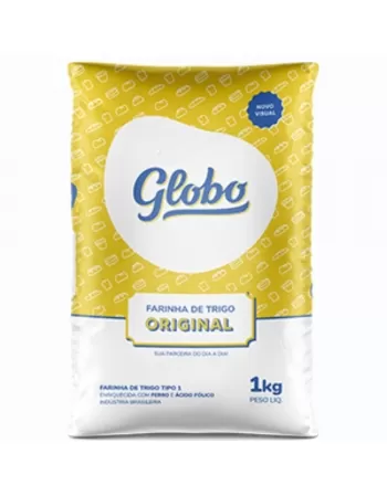 FARINHA DE TRIGO TIPO 1 GLOBO 10X1KG