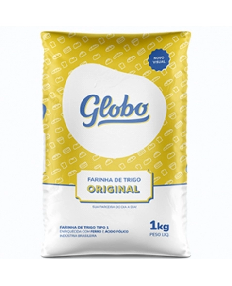 FARINHA DE TRIGO TIPO 1 GLOBO 10X1KG