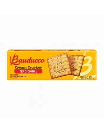 BISCOITO CREAM CRACKER BAUDUCCO 200G