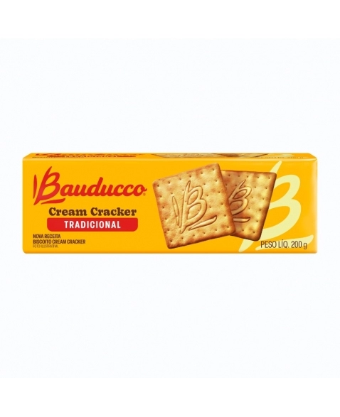 BISCOITO CREAM CRACKER BAUDUCCO 200G