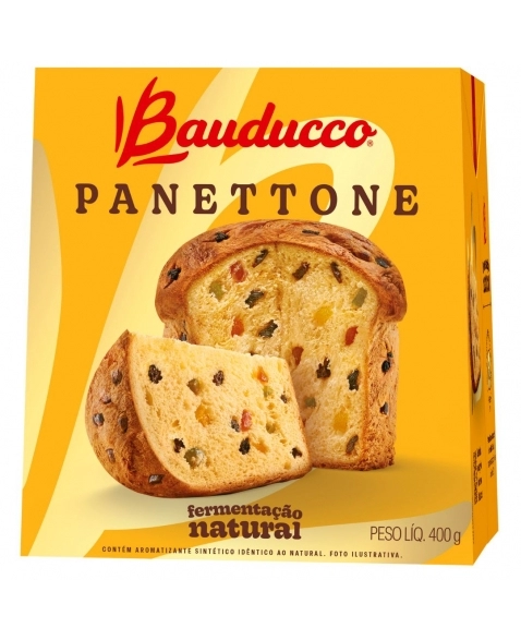 PANETTONE FRUTAS BAUDUCCO 400G