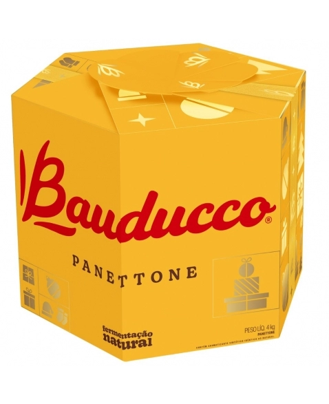 PANETTONE FRUTAS BAUDUCCO 4KG