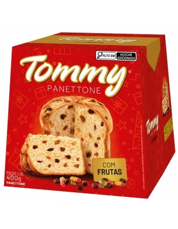 PANETTONE FRUTAS TOMMY 400G