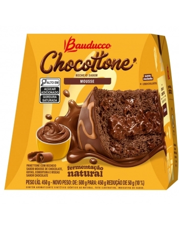 CHOCOTTONE MOUSSE BAUDUCCO 500G