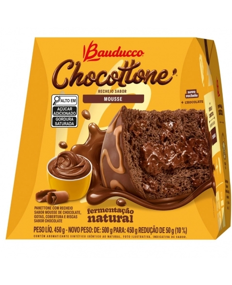 CHOCOTTONE MOUSSE BAUDUCCO 500G-2038