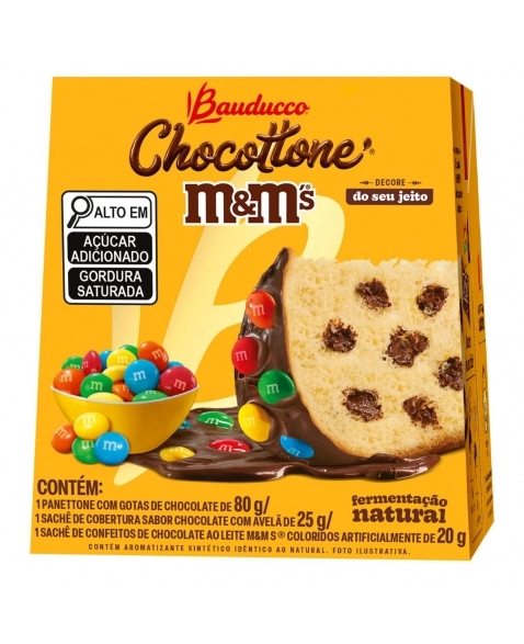 MINI CHOCOTTONE M&MS BAUDUCCO 24X80G