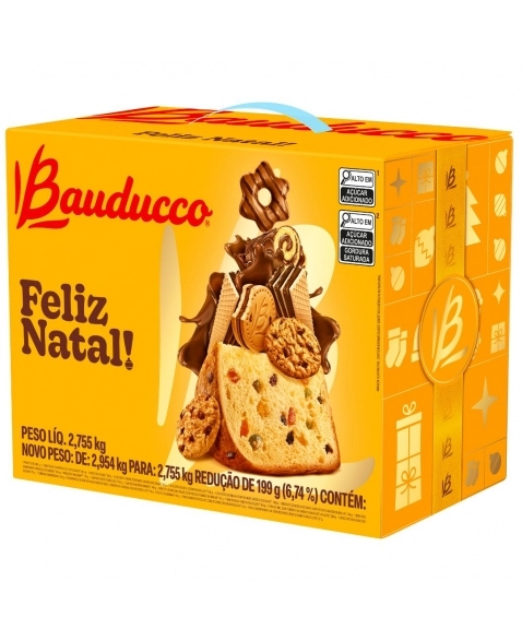 CBG CESTA NATAL GRANDE BAUDUCCO 19 ITENS