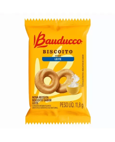 BISCOITO AMANTEIGADO LEITE BAUDUCCO 400X11G