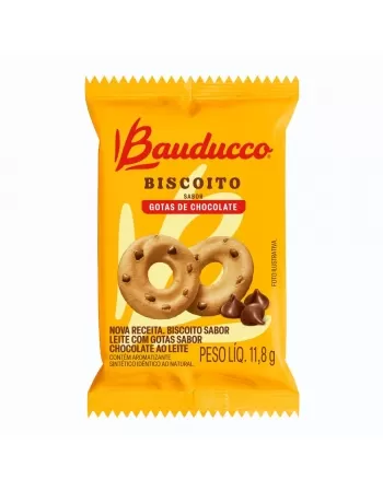 BISCOITO AMANTEIGADO LEITE COM GOTAS BAUDUCCO 400X11G