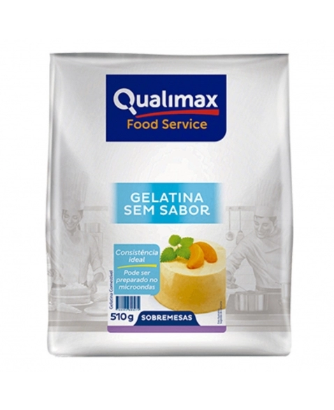 GELATINA SEM SABOR QUALIMAX 510G