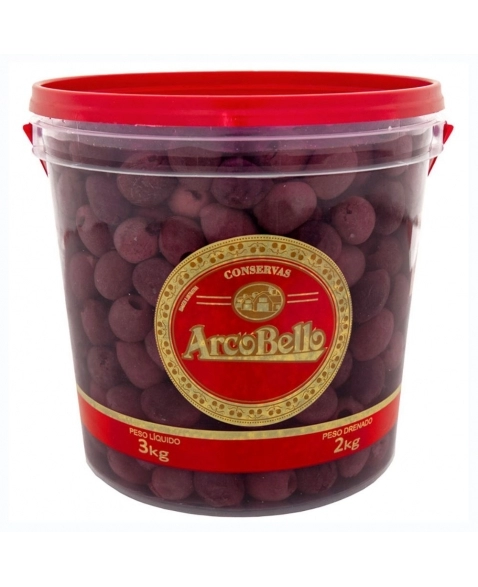 AZEITONA PRETA S/C ARCOBELLO 2KG