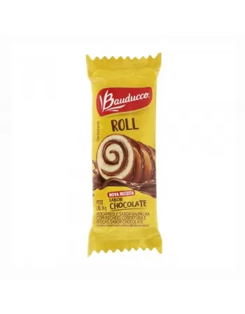 BOLINHO ROLL CHOCOLATE BAUDUCCO DP 15X34G