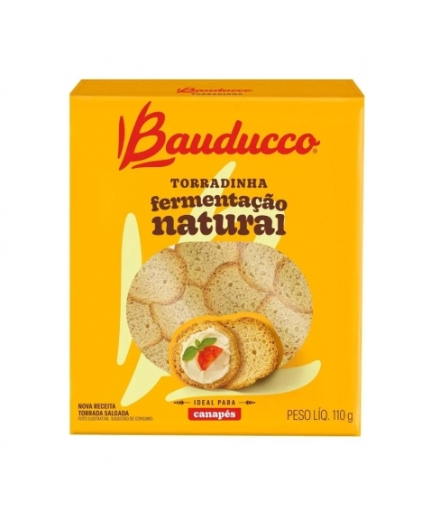 TORRADA CANAPE BAUDUCCO 110G