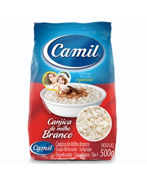 CANJICA BRANCA CAMIL 500G