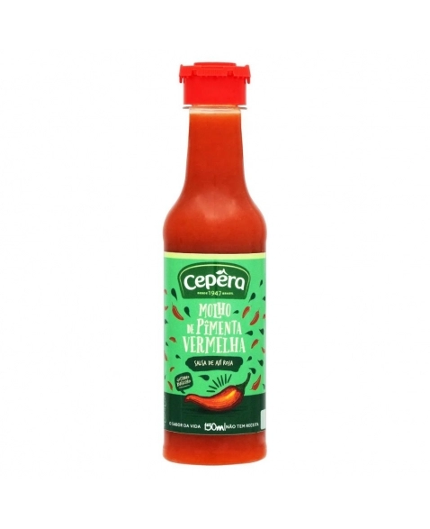 MOLHO PIMENTA VERMELHA CEPERA 150ML