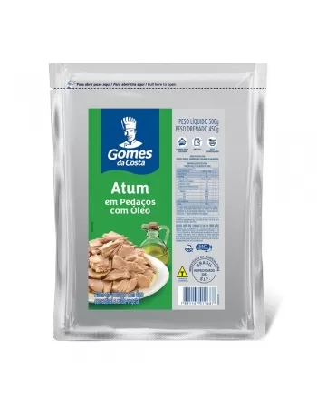 ATUM GOMES DA COSTA EM PEDAÇOS 500G