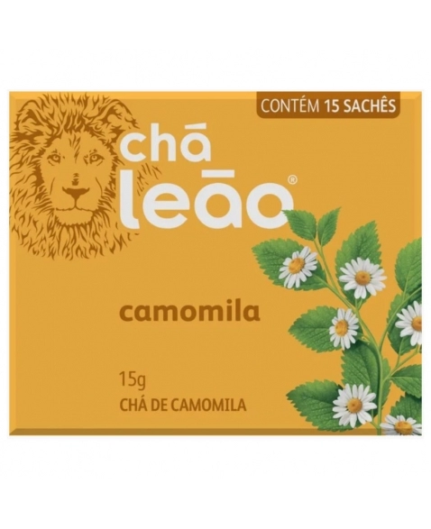 CHA CAMOMILA ENVELOPADO LEAO 15UN