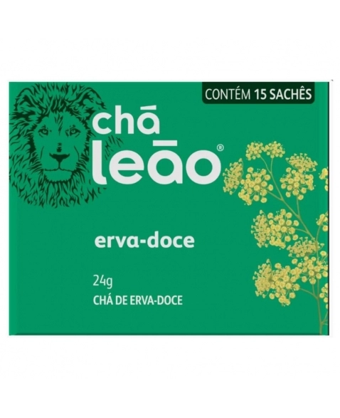 CHA ERVA DOCE ENVELOPADO LEAO 15UN