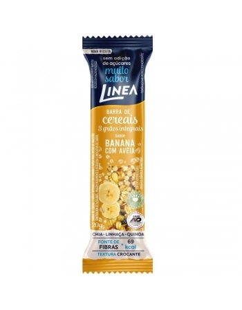 BARRA DE CEREAL DIET BANANA COM AVEIA LINEA DP 12X20G