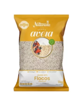 AVEIA EM FLOCOS NATURALE 1KG