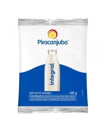 LEITE EM PO PIRACANJUBA INTEGRAL 400G