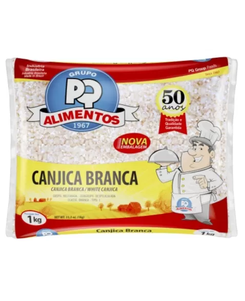 CANJICA BRANCA PQ 1KG