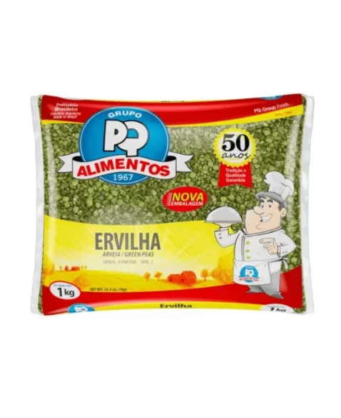 ERVILHA PARTIDA PQ 1KG