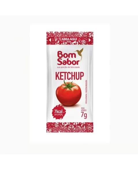 KETCHUP SACHET BOM SABOR 182X7G