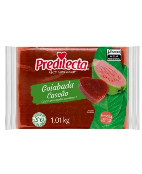 GOIABADA CASCAO BLOCO PREDILECTA 1,01KG