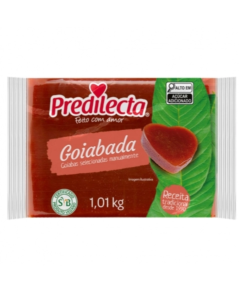 GOIABADA LISA BLOCO PREDILECTA 1,01KG