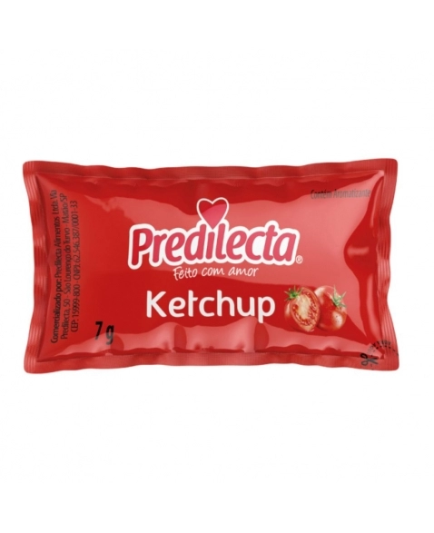 KETCHUP SACHET PREDILECTA 144X7G