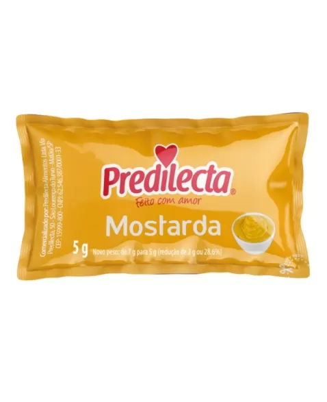 MOSTARDA SACHET PREDILECTA 144X5G