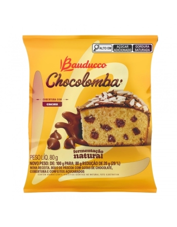 MINI COLOMBA GOTAS CHOC BAUDUCCO 18X100G