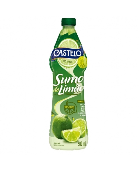 SUMO DE LIMAO CASTELO 500ML