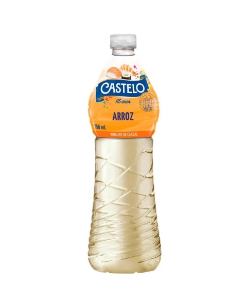 VINAGRE CEREAL DE ARROZ 4% CASTELO 750ML