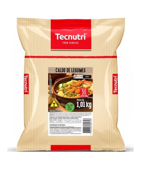 CALDO DE LEGUMES TECNUTRI 1,01KG