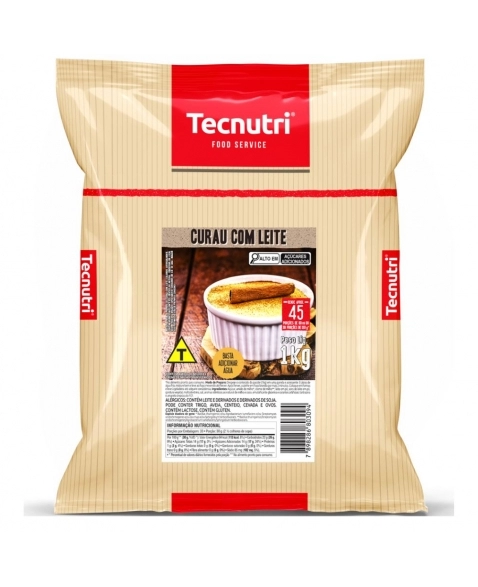 CURAU COM LEITE TECNUTRI 1KG