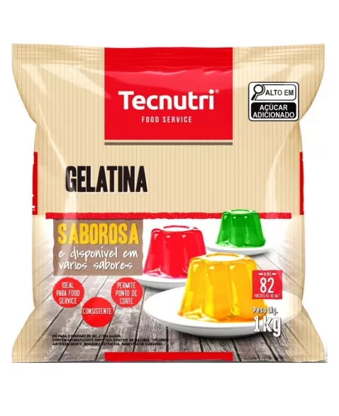 GELATINA ABACAXI TECNUTRI 1KG