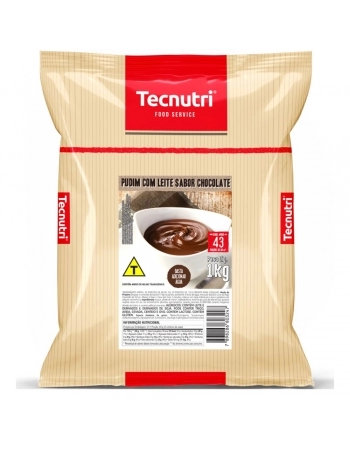 PUDIM C/LEITE CHOCOLATE TECNUTRI 1KG