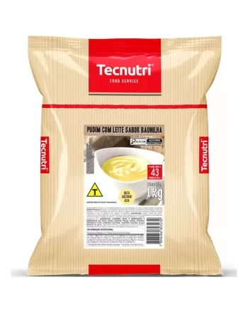 PUDIM C/LEITE BAUNILHA TECNUTRI 1KG