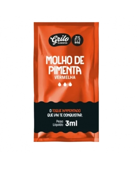 MOLHO PIMENTA SACHET GRILO 200X3G